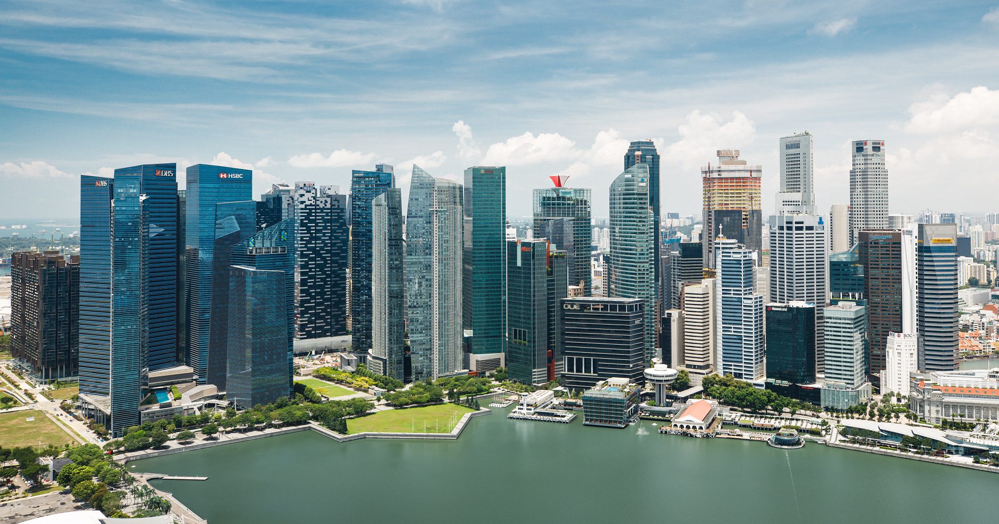 CBD skyline Singapore